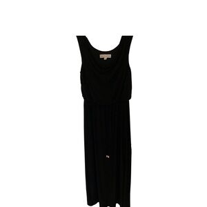 🎉3 for $15 NWT EMMA & MICHELE Cocktail Dress  Drawstring Black  Size L